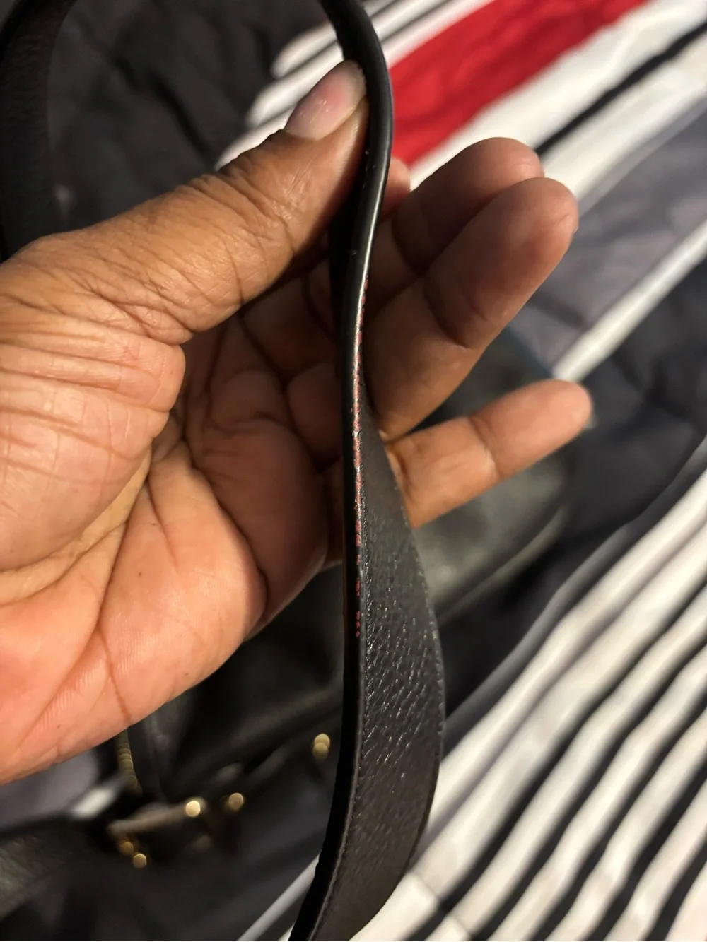 Coach Black Pebbled Leather Tote with Matching Wallet